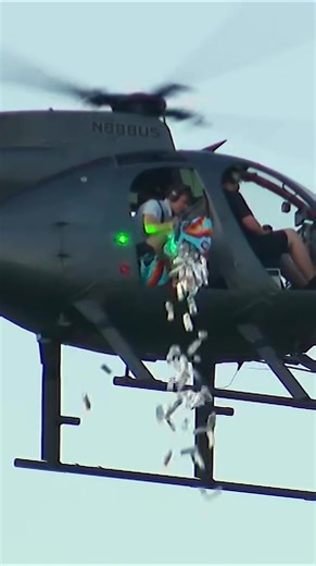 398K views · 2.2K reactions | Record number of  dropped from the sky.⁠ ⁠ The Joliet Slammers, as part of a partnership with Pabst Light, set an unconventional world record: the most hot dogs dropped in an hour from a helicopter.⁠ #hotdog #chicagodog #baseball #jolietslammers #wienerdrop | NBC Chicago | Facebook