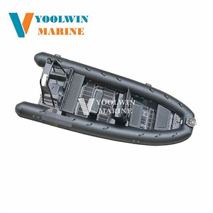 [Hot Item] West Marine 560 Aluminum Rigid PVC Hypalon Inflatable Boat for Government Rescue