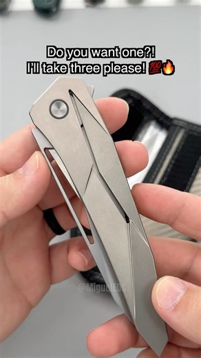 WILDEST Knife You've Ever Seen? 💯🤯 FengLi Prism! #shorts