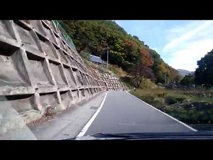 みずがき湖 ビジターセンター(山梨県北杜市) ⇒ 増富ラジウム温泉峡 増富の湯 走行動画 ※道幅や駐車場の確認に