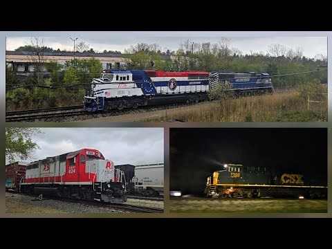LSRC 1776 - America 250 Unit, Adrian and Blissfield, and CSX L303 with Mid DPU!