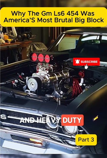 Why The Gm Ls6 454 Was America’S Most Brutal Big Block #truck #Engine #musclecar #machining #build