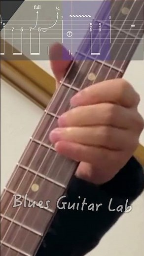 [Tab] Blues Solo Example for Beginners | Unlock 300+ Blues Licks with tabs & theory on BGL!