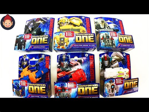 【变形金刚起源】一键变形系列 合集 | Transformers One 1 Step Cog Changers Toy Complete Collection