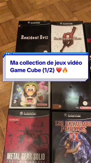Collection de jeux vidéo Game Cube 1/2