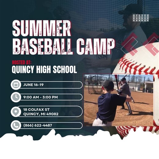 ⚾️๋࣭ ⭑Help your player build solid fundamentals, improve skill levels, HAVE FUN, and make this summer, the best summer yet! 💥 ☀️ USBA summer camp is designed to develop skills in all facets of the game with an emphasis on teaching proper fundamentals and techniques. 🗓️Full-Day Baseball Camp featuring: ✅ Hitting, Pitching, & Fielding Instruction ✅ Situational Games, Competition Drills, and more ✅ Camp T-shirt, Certificate, Prizes for Winning Teams | U.S. Baseball Academy