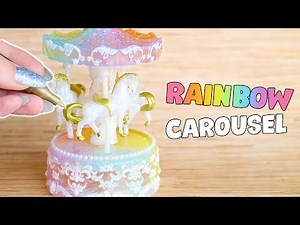 Making A Rainbow Carousel │ Sophie & Toffee Elves Box June 2022