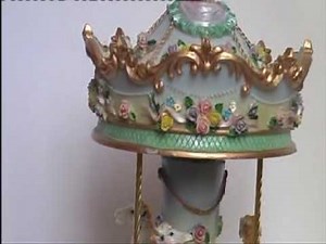 boite a musique music box carrousel manège