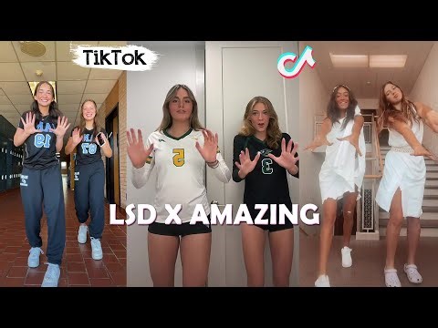 LSD X AMAZING ~ NEW Dance TikTok Compilation #LSD #AMAZING #tiktokcool