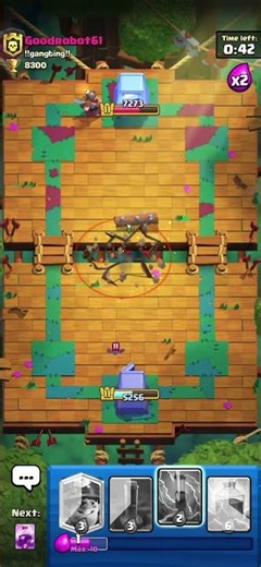 MINER + SPELL VS ONE BAT #clashroyale