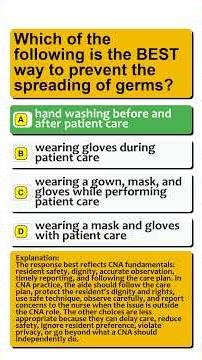az cna written exam practice test