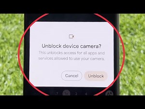 Fix Unblock device camera in Android 14 || Google Pixel
