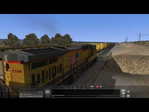 Train Simulator Classic - [GE AC4400CW] - UP 7166 to Monolith - Part 1 - 4K UHD