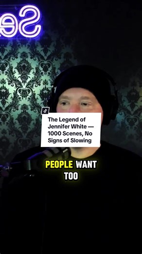 The Legend of Jennifer White — 1000 Scenes, No Signs of Slowing #podcats #trending #hollyrandall #viral #jenniferwhite