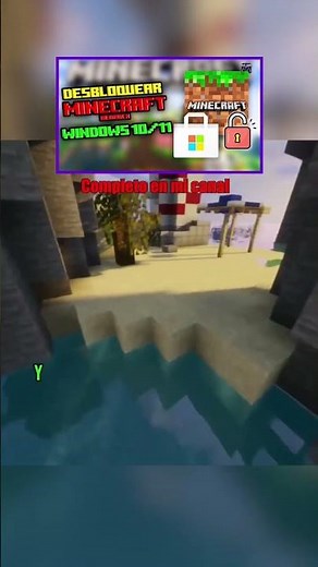 Como desbloquear #Minecraft #Bedrock en #Windows 10/11 #shorts