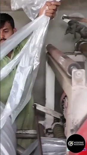 Amazing Factory Technology | How Plastic Shopping Bags Are Made #plasticbagmakingmachine