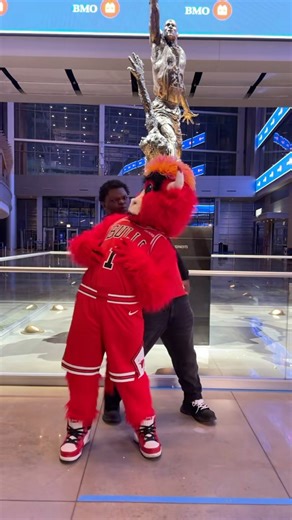 178K views · 10K reactions | You can scratch dancing with my hometown mascot at the United center off my bucket list 凉 | Angryreactions | Facebook