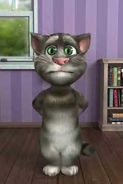 Talking Tom sneezing Tom