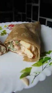 100% veg Creamy panner wrap which supports your fitness goals 🌯