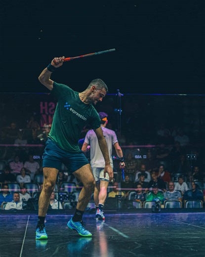 💥 Masotti resisting the temptation 😅 #squash #psasquashtour #squashtv #sport #sports #britopen25 #birmingham #britain #england