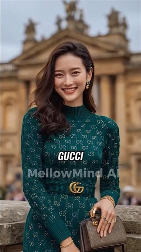 Autumn Luxury Portrait: Her Elegant Gaze in High Fashion | Dior, Chanel & More #luxury #elegantmodel