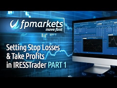 FP Markets: Iress - Setting Stop Loss & Take Profit orders in IRESSTrader (Part 1)