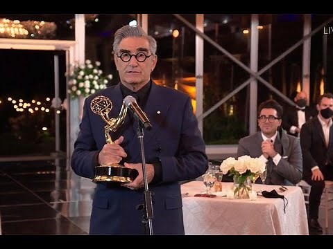 72nd Emmy Awards: Eugene Levy Wins for Outstanding Lead Actor in a Comedy Series