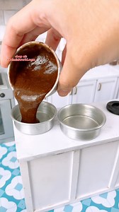 271K views · 3.3K reactions | Tiny baking time  super moist classic homemade tiny choco cake  #miniature #tinyfood #minicooking #tinycooking | Realminiworld | Facebook
