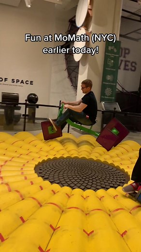 Divertido en el Museo MoMath de NYC