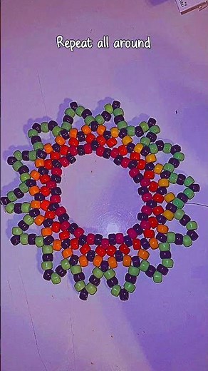 How to make a Kandi skirt for your ikea alien [ tutorial ] 👽💫🪐 ! READ COMMENT !