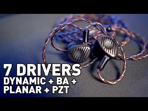 7 Drivers with 4 Speaker Types! KiwiEars Septet IEM Review