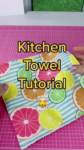 DIY Kitchen Towel Tutorial: Sewing Hacks & Tips