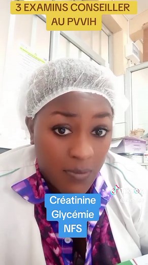 Examens médicaux : Créatinine, Glycémie et NFS