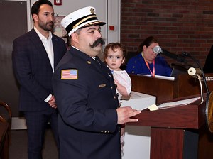 Paramus Swears In 3 Firefighters, Seeks More Volunteers