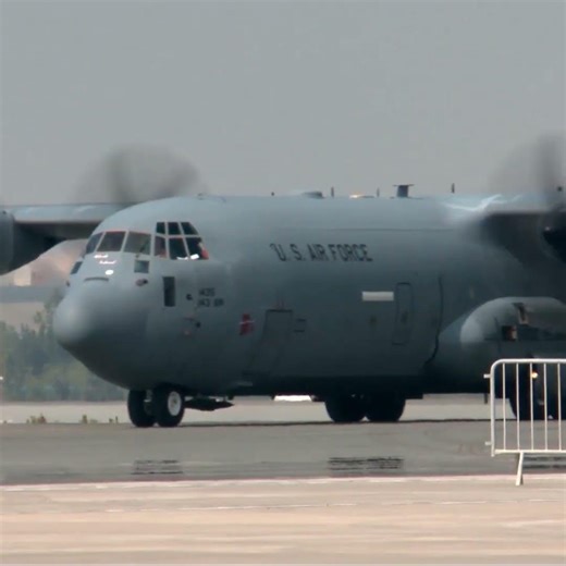 C-130 Hercules Flight Footage #aircraft #aviation