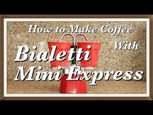 How to Make Stovetop Espresso with Bialetti Mini Express (DIY & Recipe)