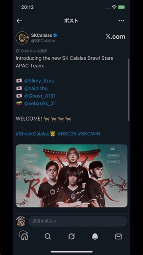 最速ないぴーしゅの新しいチーム