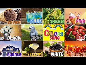 Secondary Colors Song | Best Way To Learn the Colours | Nursery Rhymes For Kids |Orange,Green,Purple