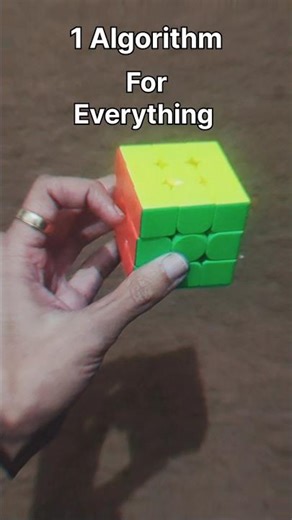 The ONLY Rubik's Cube Formula You Ever Need (Beginner's Secret)
