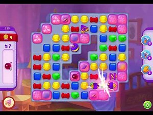 HomeScapes Level 325 no boosters (21 moves)