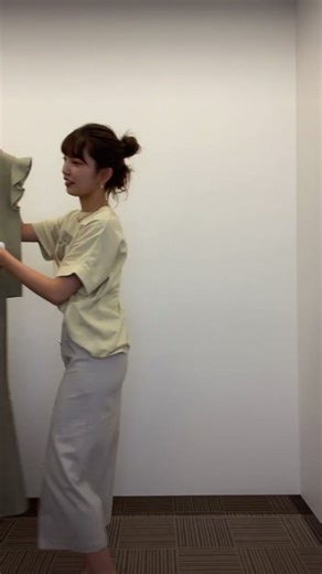 春にぴったりのペンシルスカートコーデ