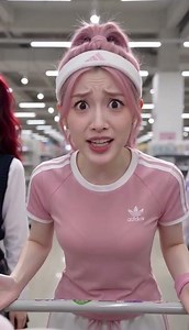 4 Girls, 1 Shopping Cart… Who Really Controls The Budget? 😂🛒 #shortsyoutube