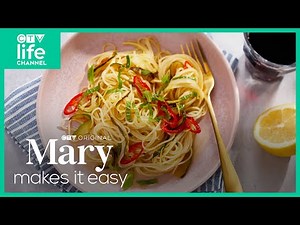 Zucchini Capellini Recipe | Mary Makes It Easy