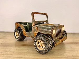 in this video i show you how i restored this rusty jeep | Tysy TUBE