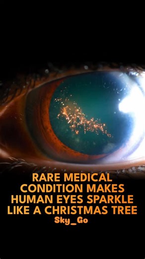 Sky_Go | This rare medical condition can make eyes literally sparkle. “Christmas tree cataracts” are a rare, age-related eye condition in which the... | Instagram