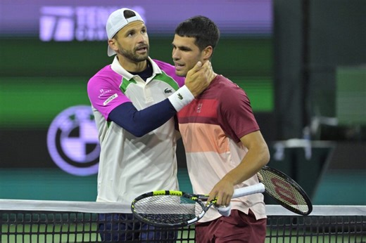 Grigor Dimitrov Clear About How He Feels As Carlos Alcaraz Test Looms at Indian Wells: ‘Some Good Can Come out of It’
