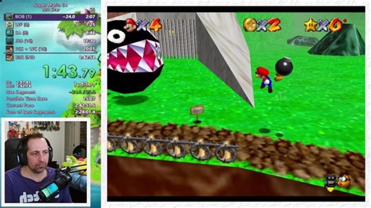 Super Mario 64 120 Star 2h37m25