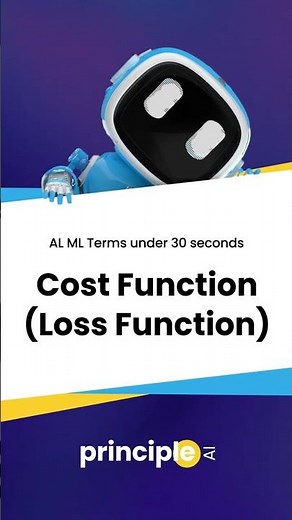 📊 What is a Cost Function (Loss Function) in Machine Learning? #aibasics