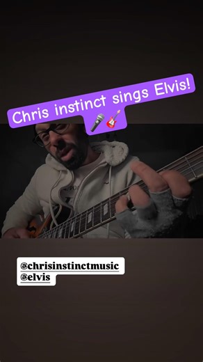 Chris instinct blues music Sparsis sings Elvis demo “blue suede shoes”