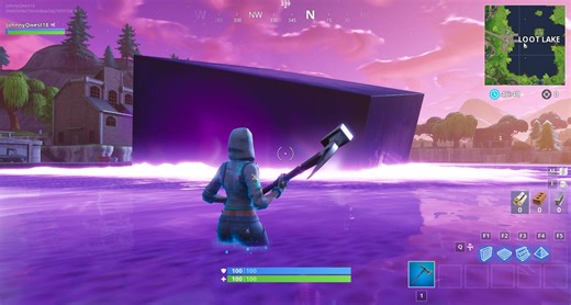 The 'Fortnite' Cube Just Ended Its Journey By Melting Into Loot Lake